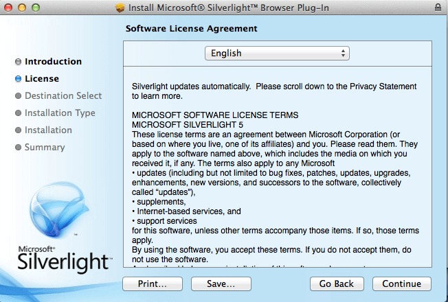 free download microsoft silverlight for mac